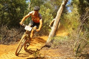 Matthew Brittain during last year's Absa Cape Epic. Photo: Sportograf