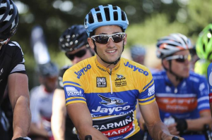 Nathan Haas on the start line and ready for a big day on the bike. Photo: Mark Gunter