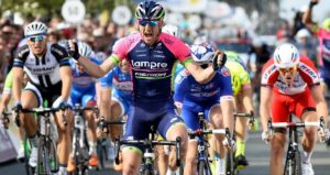 Sacha Modolo claimed his fifth win of the season. Photo: Sky Sports