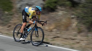 Sir Bradley Wiggins riding for Team Sky during the 2014 Amgen Tour of California in May. Photo: Getty Images