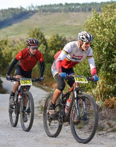 RSA Web-Dorma's overnight leaders Renay Groustra (left) and Nico Pfitzenmaier claimed a second stage win at the RECM Knysna 200 to take a comfortable lead into the final day on Sunday. Photo: Full Stop Communications