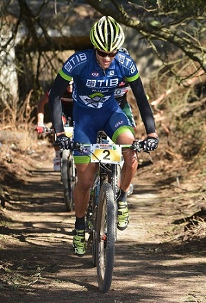 Andrew Hill (TIB-Thule) will be hoping to make his mark in this year's FedGroup Berg & Bush mountain bike stage race alongside new partner Tyrone White. Photo: Gavin Ryan/Finishline Photo