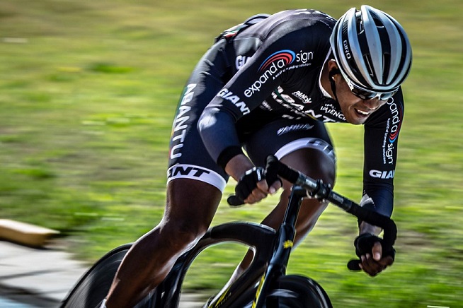 It was South African track star Nolan Hoffman who stole the show once again when he won the Elite Men's Eliminator on the final day of competition at the 2015 South African National Track Championships at the Hector Norris Park Track in Johannesburg on Saturday © Craig Dutton/pics2go.co.za