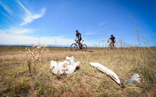 Experience the thrill of mountain biking through with views of the big five. Photo: Zoon Cronje