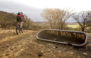 Mountain bikers can look forward to brand-new ablution facilities with a view over the Tugela River for the 10th edition of the Berg and Bush stage race in October. Photo: Kelvin Trautman