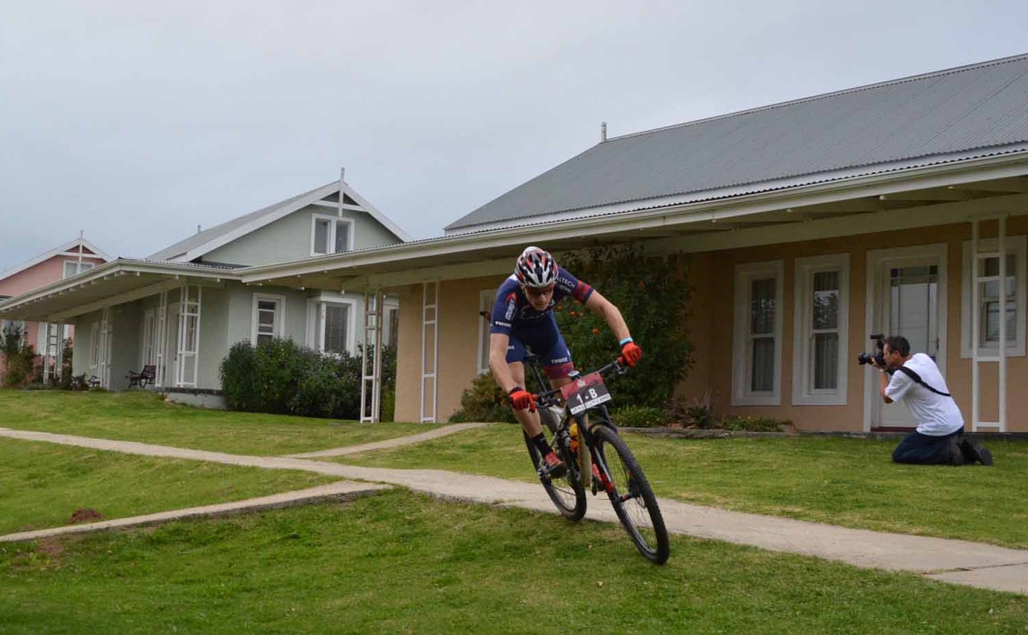 Chris Wolhuter and his partner Andrew Hill took second spot on the podium at the 2015 PwC Great Zuurberg Trek on Sunday. Photo: Full Stop Communications