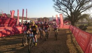 Gawie Combrinck won Rooiberg, the sixth event of the Ashburton Investments National MTB Series, which took place at the Rooiberg Golf Club in Limpopo today. Photo: Supplied