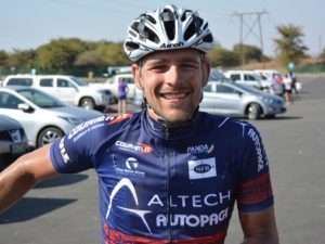 Pieter Seyffert won the 55km Bestmed Lost City MTB race at Sun City in the North-West Province. Photo: Full Stop Communications