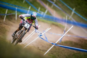 Greg Minnaar, continues to make South Africa proud with his season's success so far, and is ready to take on the final round of the UCI DHI World Cup Final in Italy next month. Photo credit: UCI MTB World Cup