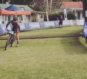 Willem Landman won stage one of the 2015 Storms River Traverse, which started at the Tsitsikamma Village Inn in Storms River today. Photo: Supplied