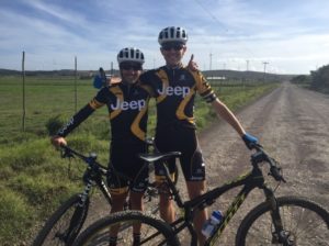 Jeeps team's Pierre Smith and Thinus Redelinghuys
