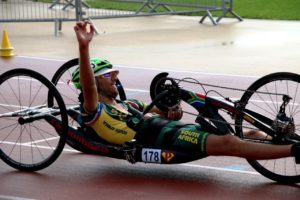 2015 World Champion Pieter du Preez will be racing through the streets of Pietermaritzburg at the 2015 UCI Para-cycling Road World Cup from 11-13 September. Photo credit: Illse du Preez.