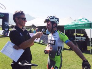 Tyronne White stage two of the first-ever Tour of Homewood, which took place at the Fancourt Golf Estate in George today. Photo: Supplied