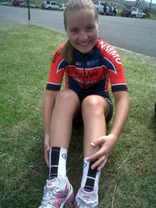 Port Elizabeth cyclist Anja Gerber has been chosen for the junior national road team. Photo: Supplied