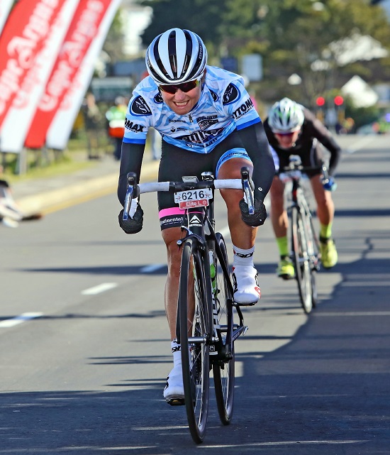 Port Elizabeth's former champion Anriette Schoeman will be chasing a second title when she turns out for Team Bestmed-ASG at the 947 Cycle Challenge in Johannesburg on Sunday. Photo: Supplied