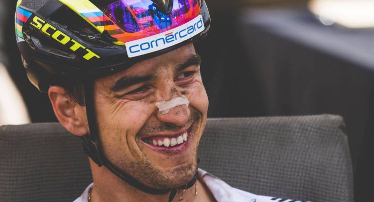 Nino Schurter at the 2017 Cape Epic.