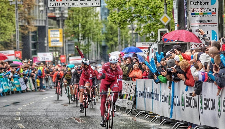 Norway's Alexander Kristoff won the RideLondon London-Surrey Classic today.