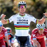 Peter Sagan Bora-Hansgrohe's Peter Sagan, pictured here at the Tour of California, won the third stage of Tour de France in Longwy, France, today.