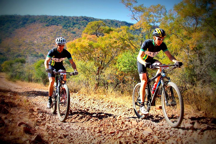A team in action at the Kalahari Challenge