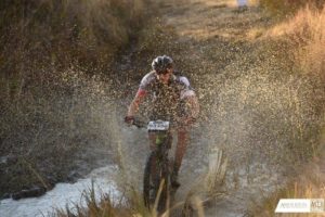 A participant in action at the National MTB Series