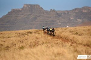 A group in action at the National MTB Series #4