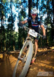 Nico Bell at the National MTB Series