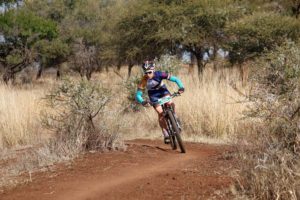 A rider in action during the Sondela MTB Classic.
