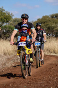 Some riders enjoying the trails on offer during the Sondela MTB Classic.