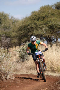 An image of a rider during the Sondela MTB Classic.