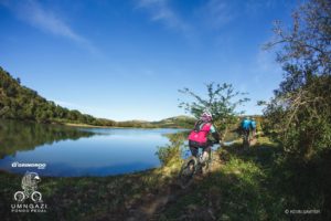 Riders and scenery at the Umngazi Pondo Pedal