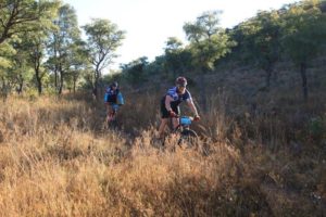 A team in action at the Waterberg MTB Ecnounter
