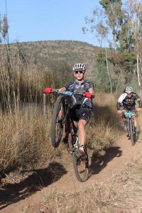 Feeling good on the final day of the Waterberg MTB Encounter