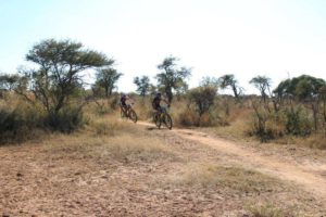 A team in action at the Waterberg MTB Encounter