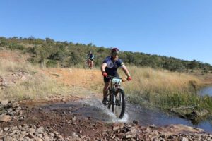 Riders in action at the Waterberg MTB Encounter