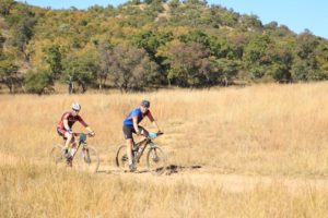 A team in action at the Waterberg MTB Encounter