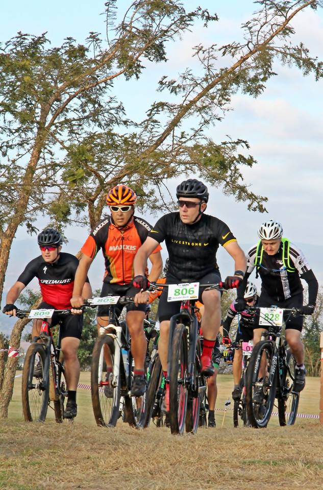 Mountain bikers during the Innibos MTB Stage Race.