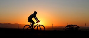 The sun rises during the Around The Pot Overberg 100 Miler.