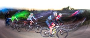 Riders on a gravel section of the Around The Pot Overberg 100 Miler route.
