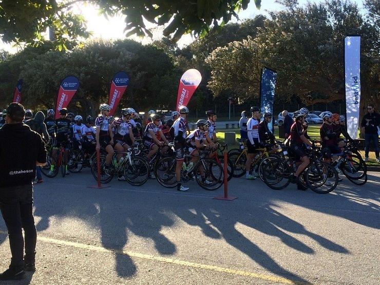 Start of the USSA Cycling Championships