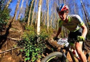 Matthys Beukes won round three of the Trailseeker Series in Wellington yesterday.