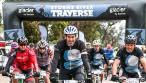 The start of stage one of the Storms River Traverse.