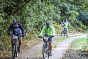 A few of the Storms River Traverse riders en route to stage two finish.