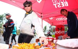 The Storms River Traverse riders were treated to some delicious snacks along the way.