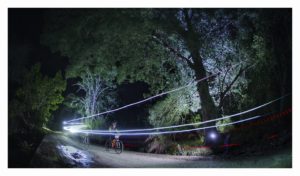 Night time riding