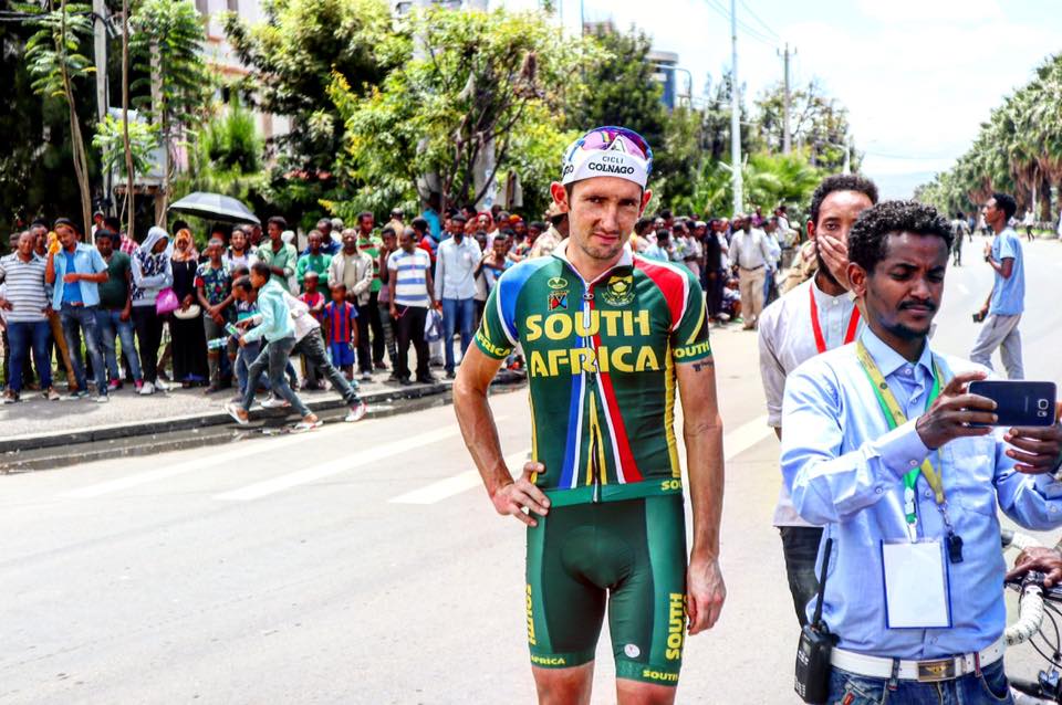 Willie Smit placed third after stage one of Tour of Ethiopia today.