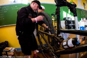 Mechanic in action