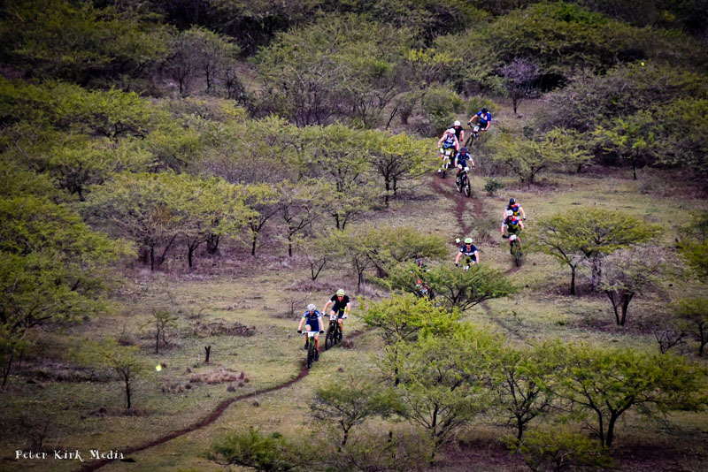 Action at the iSimangaliso MTB 4 Day