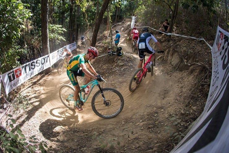 Alan Hatherly at the UCI Mountain Bike World Championships