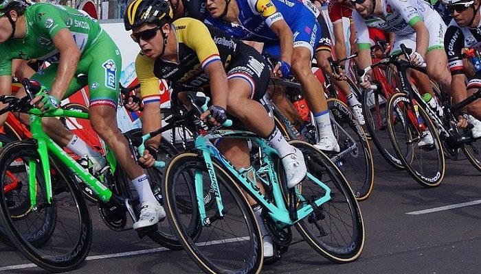 Dylan Groenewegen during stage six of the 2017 Tour de France.