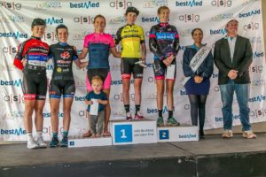 Jock Tour women's podium